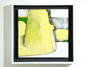 Bruce Timson ‘The Martello Tower’, (2024), Acrylic and mixed media on Plywood, 30 x 30.5cm, £400