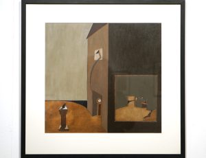 Andrew Lanyon ‘The Creep of Time Indoor and Onto the Pulse’, (2005/25), Oil, 37 x 40cm, £3,500