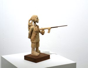 Carlos Zapata ‘Child Soldier’, (2010), Wood, £2,500