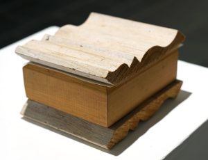 Andrew Lanyon ‘Hollow Book - 'Every Rhyme'’, (2003), Brass, wood, metal, plastic and paper, 18 x 13.5cm, £550