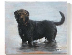 Julia Ciccone ‘Rory’, (2016), Unique giclee print on canvas, 50 x 61cm, £420