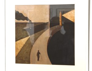 Andrew Lanyon ‘A Toast to Day and Night’, (2004/5), Oil, 39 x 40.5cm, £3,500