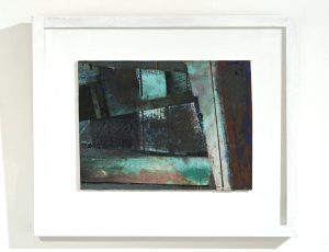 David Moore ‘Window with Ice’, Mixed media, 30 x 35cm, £300