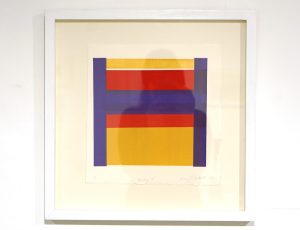 Mary Crockett ‘Bridge II’, Monoprint, 43 x 42cm, £550