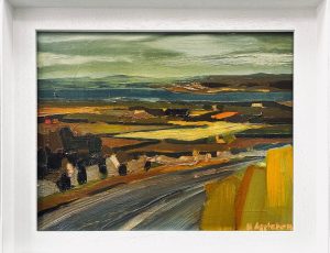 Hugh Appleton 'The Road to St Ives', Oil on board, 40 x 33cm, £550