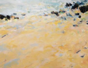 Alison Orchard 'Time Awaits', Mixed media on canvas, 101 x 101cm