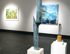 Tom Leaper ‘Fault Line’, Bronze, 180 x 30cm, £6,500