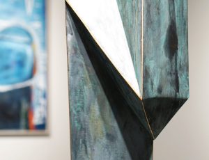 Tom Leaper ‘Fault Line’, Bronze, 180 x 30cm, £6,500