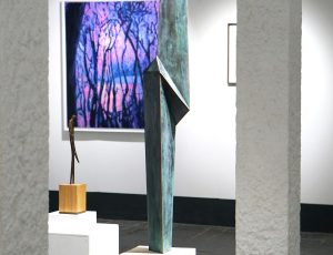 Tom Leaper ‘Fault Line’, Bronze, 180 x 30cm, £6,500