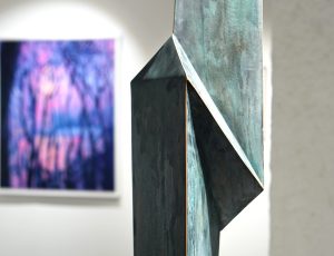 Tom Leaper ‘Fault Line’, Bronze, 180 x 30cm, £6,500