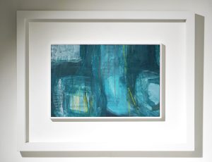 Sharon McSwiney ‘Kissed by the Mist’, Mixed media, 38.5 x 48.5cm, SOLD