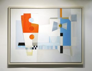 Morag Ballard ‘Metropolitan’, Oil on linen, 82 x 107cm, SOLD