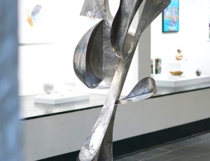 Kleiner Shames 'Steel Study 2', 167 x 85 x 46cm, £7,800