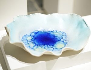 Julie Harper ‘Rock Pool Whispers II’, Porcelain, 12 x 34 x 29cm, £175