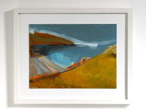 Sarah Ashmore ‘Porthmeor Light’, Acrylic on board, 56 x 45cm, £390
