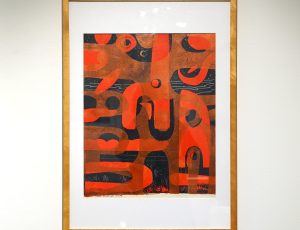 Diane Roche ‘Inner Landscape Penwith’, Acrylic (monoprint), 73 x 54cm, £550