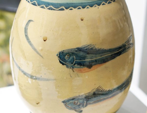 Debbie Prosser 'Fish vase’, Ceramic, £145 Debbie Prosser 'Fish vase’, Ceramic, £145