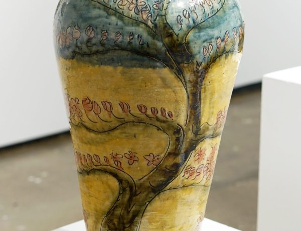 Debbie Prosser ‘Under the Frangipani’, Ceramic, 51 x 25 x 25cm, £450