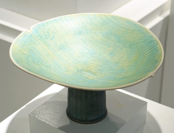 Christine Feiler ‘Pedestal Bowl’, Stoneware, 16 x 33 x 33cm, £290
