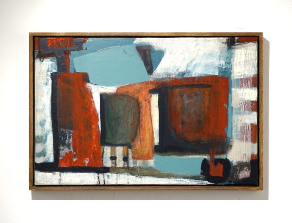 Karen McEndoo 'Harbour', Acrylic, 55 x 75cm, SOLD Karen McEndoo 'Harbour', Acrylic, 55 x 75cm, SOLD