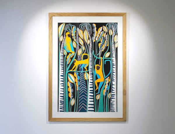Flora Forshall ‘Jungle’, (Framed), Screenprint, 109 x 144cm, £1,600	(including UK delivery)