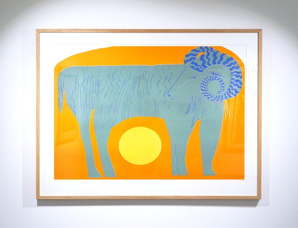 Flora Forshall ‘Ram’, (Framed), Screenprint, 100.5 x 133cm, £1,250 (including UK delivery)