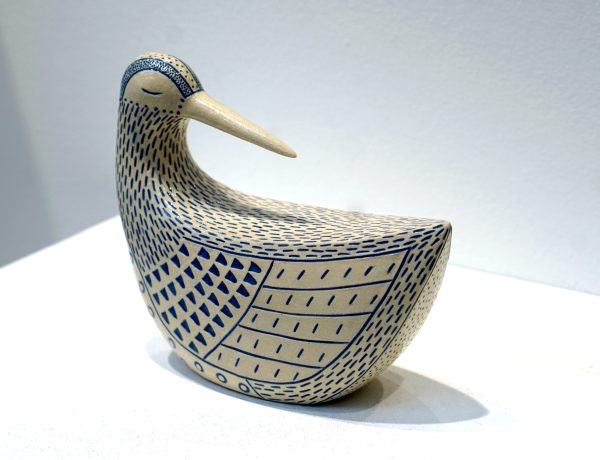 Lorraine Izon 'Wader', Ceramic, 13 x 14 x 6cms, £210 