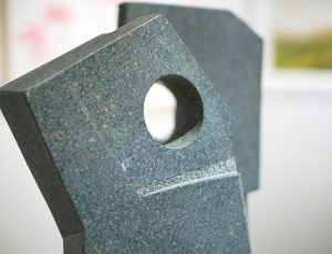 Richard Holliday ‘The Conversation’, (2 pieces) Cornish polyphant, £2,700