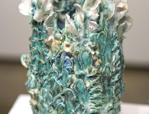 Mary Kaun English ‘Atlantic Surf’, Glazed Ceramic, 31 x 19cm, £256
