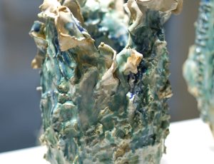 Mary Kaun English ‘Atlantic Surf’, Glazed Ceramic, 25 x 17cm, £185
