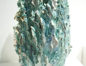 Mary Kaun English ‘Atlantic Surf’, Glazed Ceramic, 40 x 20cm, £345