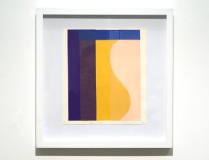 Mary Crockett ‘Yellow Vase’, Monoprint, 33 x 31cm, £475