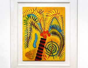 Rod Walker ‘Crazy Coconut’, Oil on canvas, 73 x 63cm, £2,750