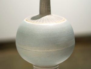 Christine Feiler ‘Lidded Vessel IV’, Stoneware, 35 x 17 x 17cm, £320