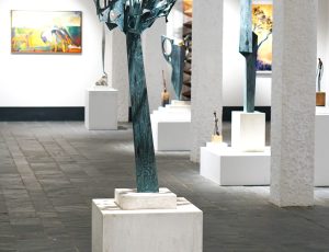 Tom Leaper ‘Penwith Thorn’, Bronze, 190 x 50cm, £8,500
