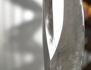 Tom Leaper ‘Agent Silver’, Stainless steel, 140 x 34cm, £3,500