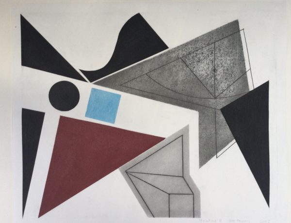 Jeff Powell ‘Pointing 3’ 2023, Pastel & crayon, 62 x 55cm, £750