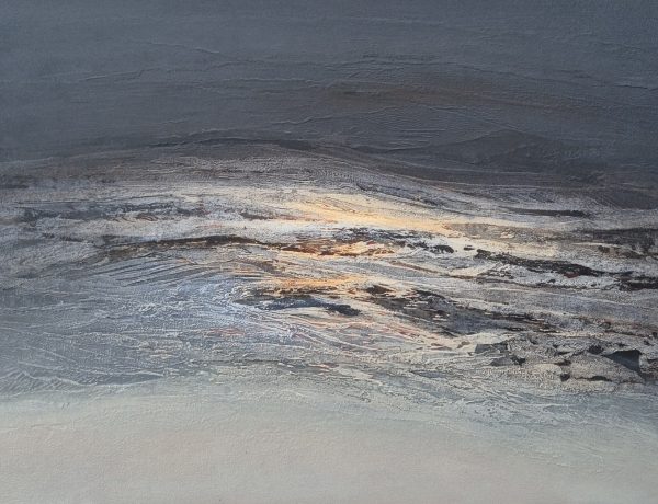 Jenny Woodhouse 'Incoming Tide', Mixed media with oil on canvas, 91 x 61cm, £1,695