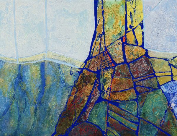 Stephanie Sandercock ‘Trina’, Acrylic, 60 x 90cm, £2,400